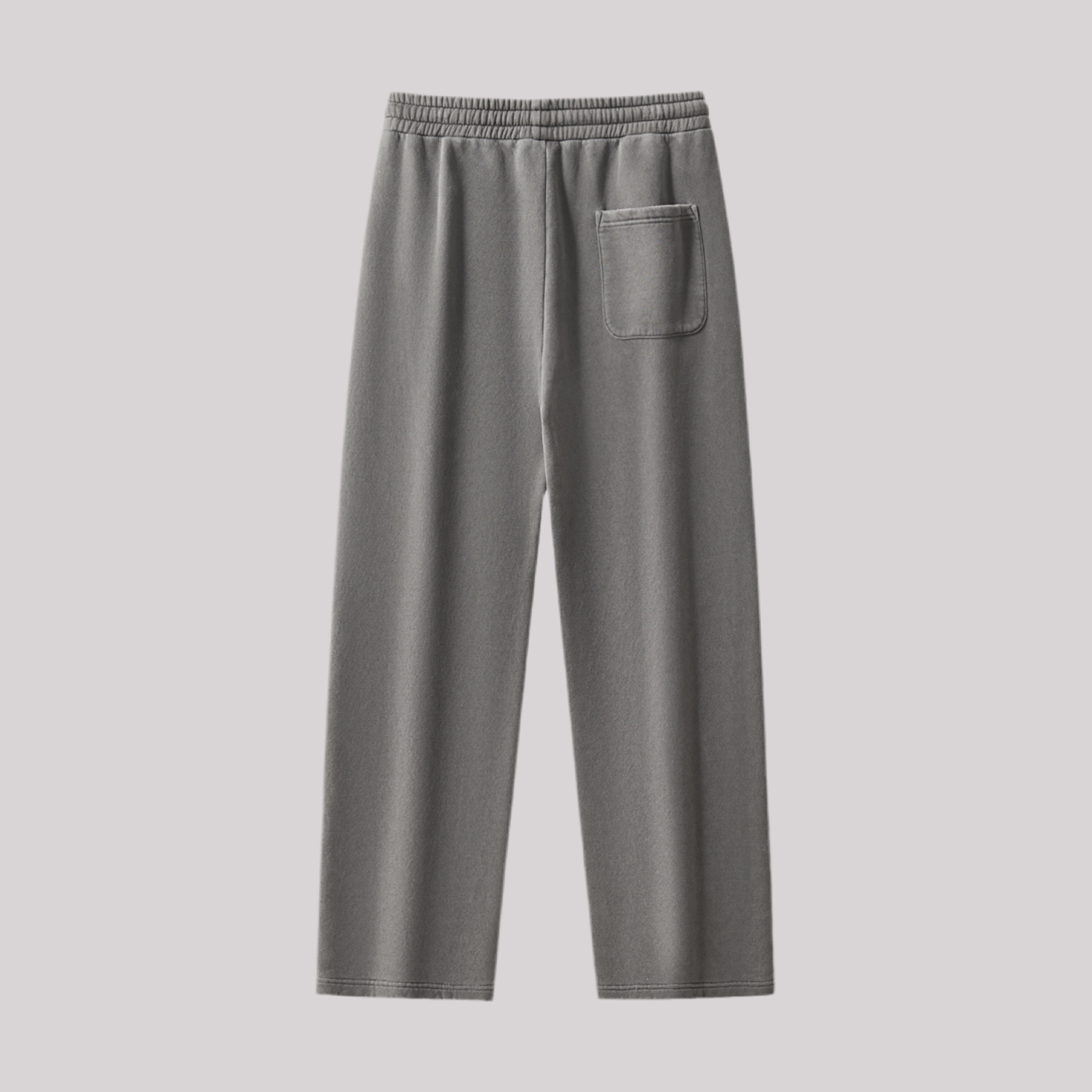 Frayed Enzyme Washed Fleece Sweatpants