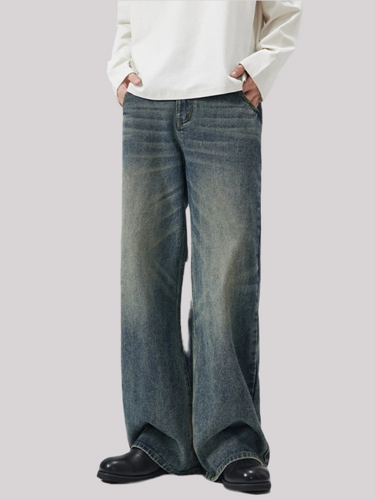 Wide Leg Relaxed Fit Jeans