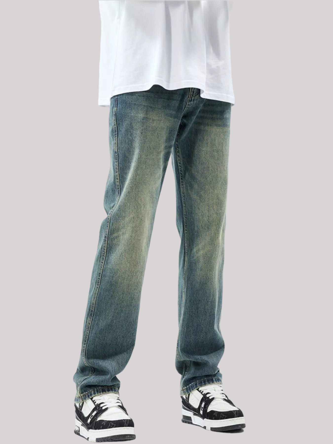 Straight Leg Jeans