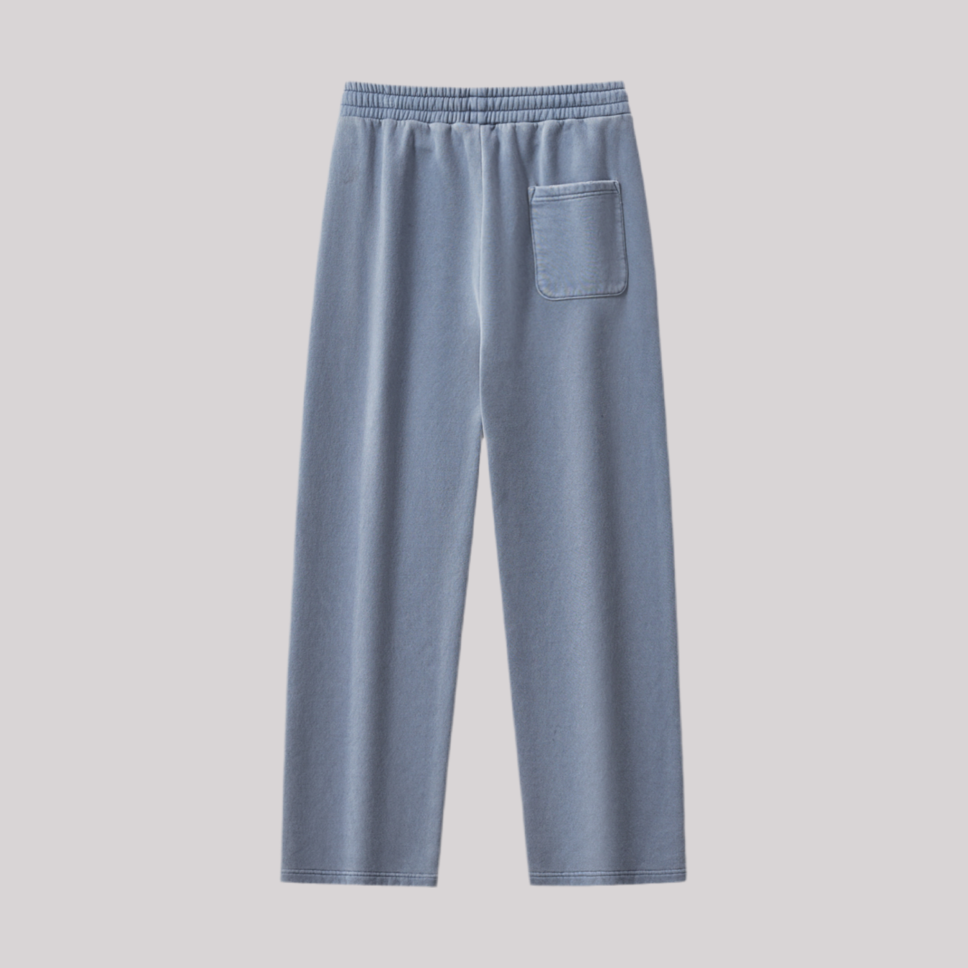 Frayed Enzyme Washed Fleece Sweatpants