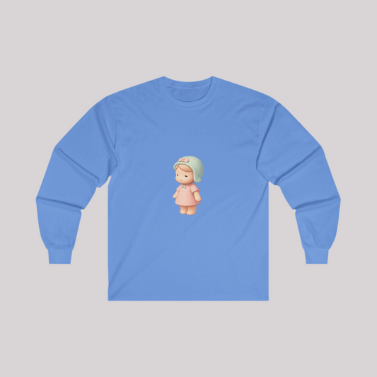 Cute Vintage Doll Long Sleeve Nostalgic Fashion
