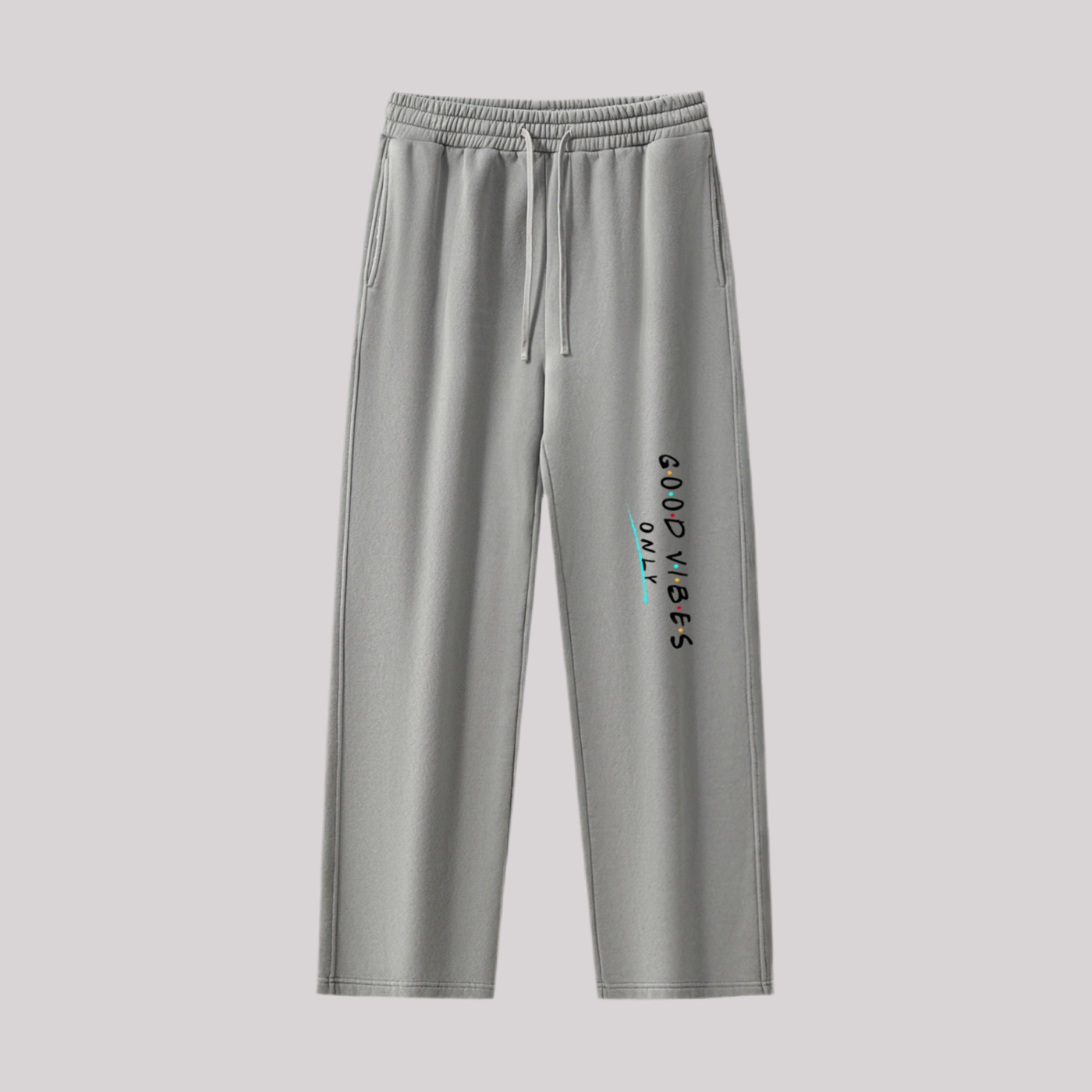 Frayed Enzyme Washed Fleece Sweatpants