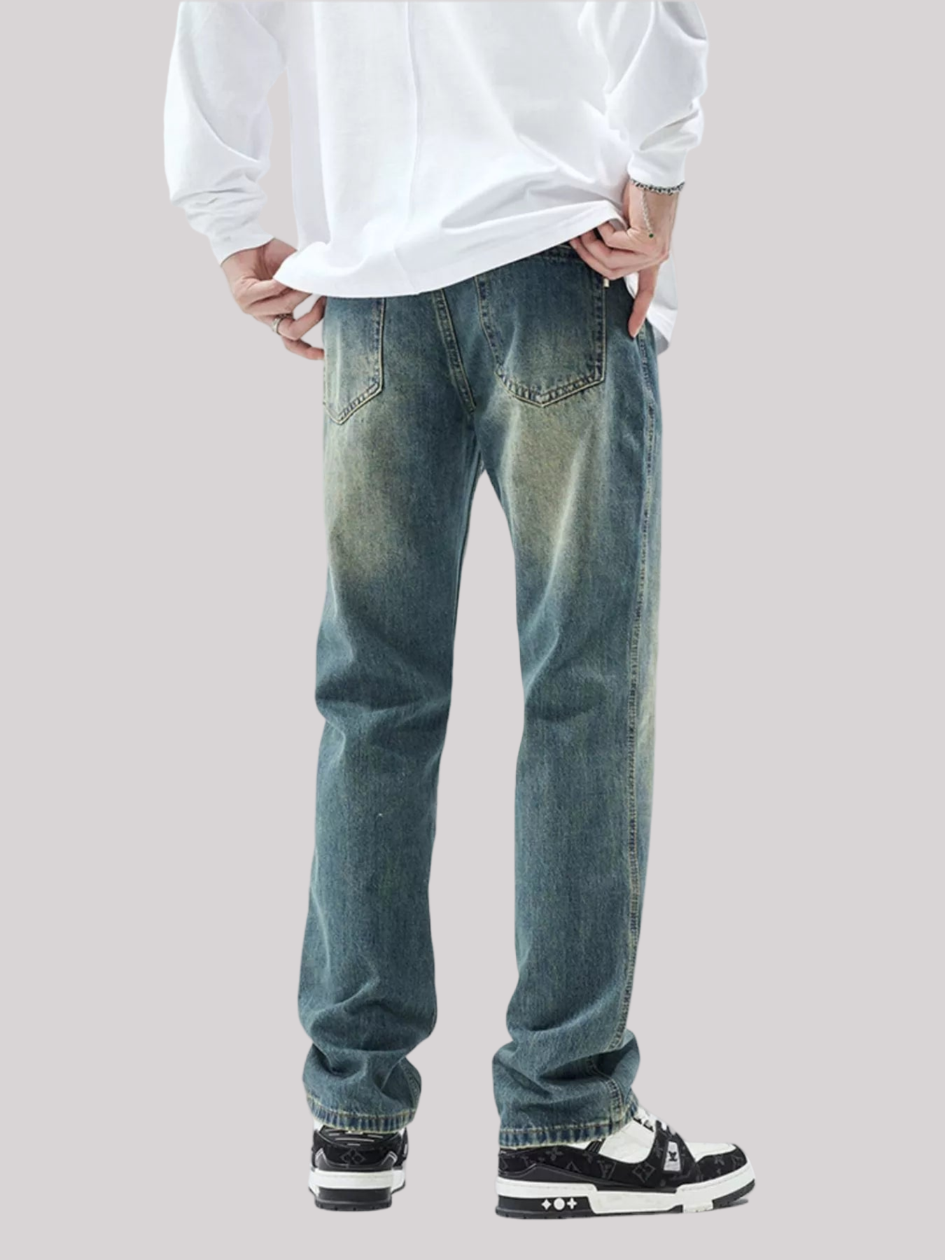 Straight Leg Jeans