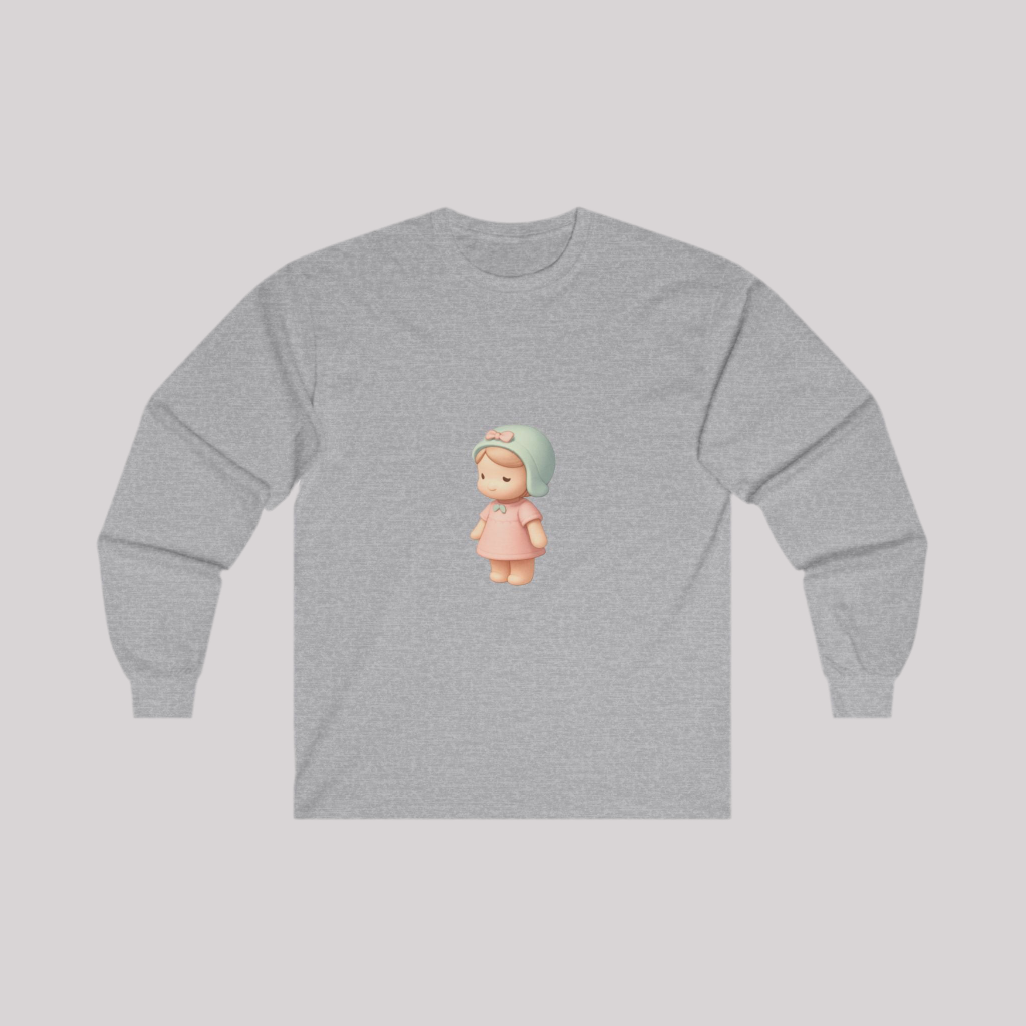 Cute Vintage Doll Long Sleeve Nostalgic Fashion