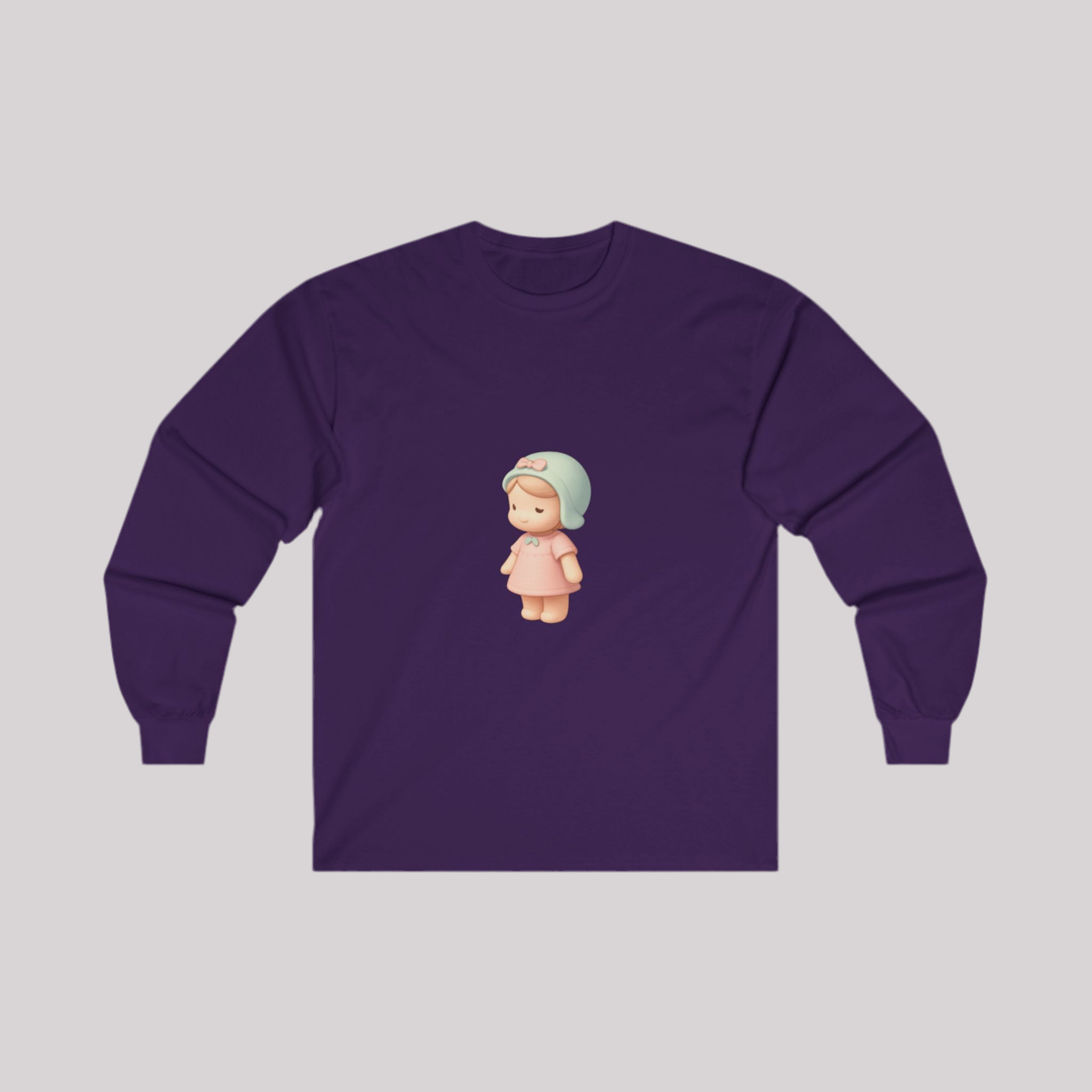 Cute Vintage Doll Long Sleeve Nostalgic Fashion