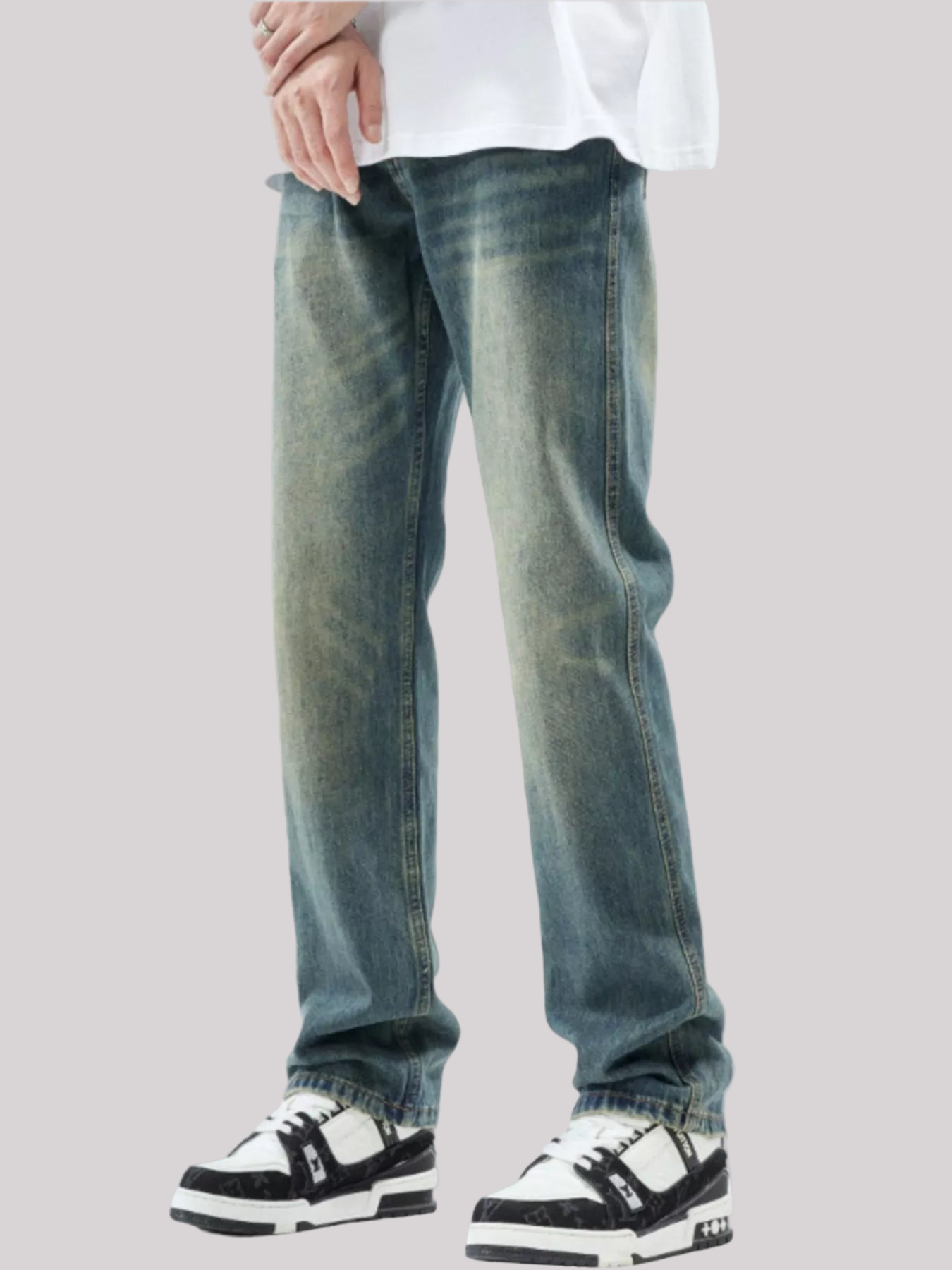 Straight Leg Jeans