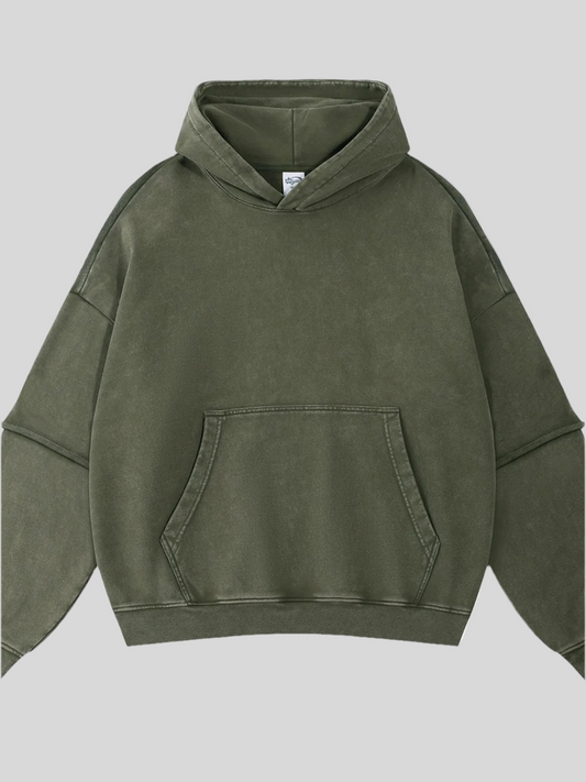 Kangaroo Pocket Long Sleeve Hoodie