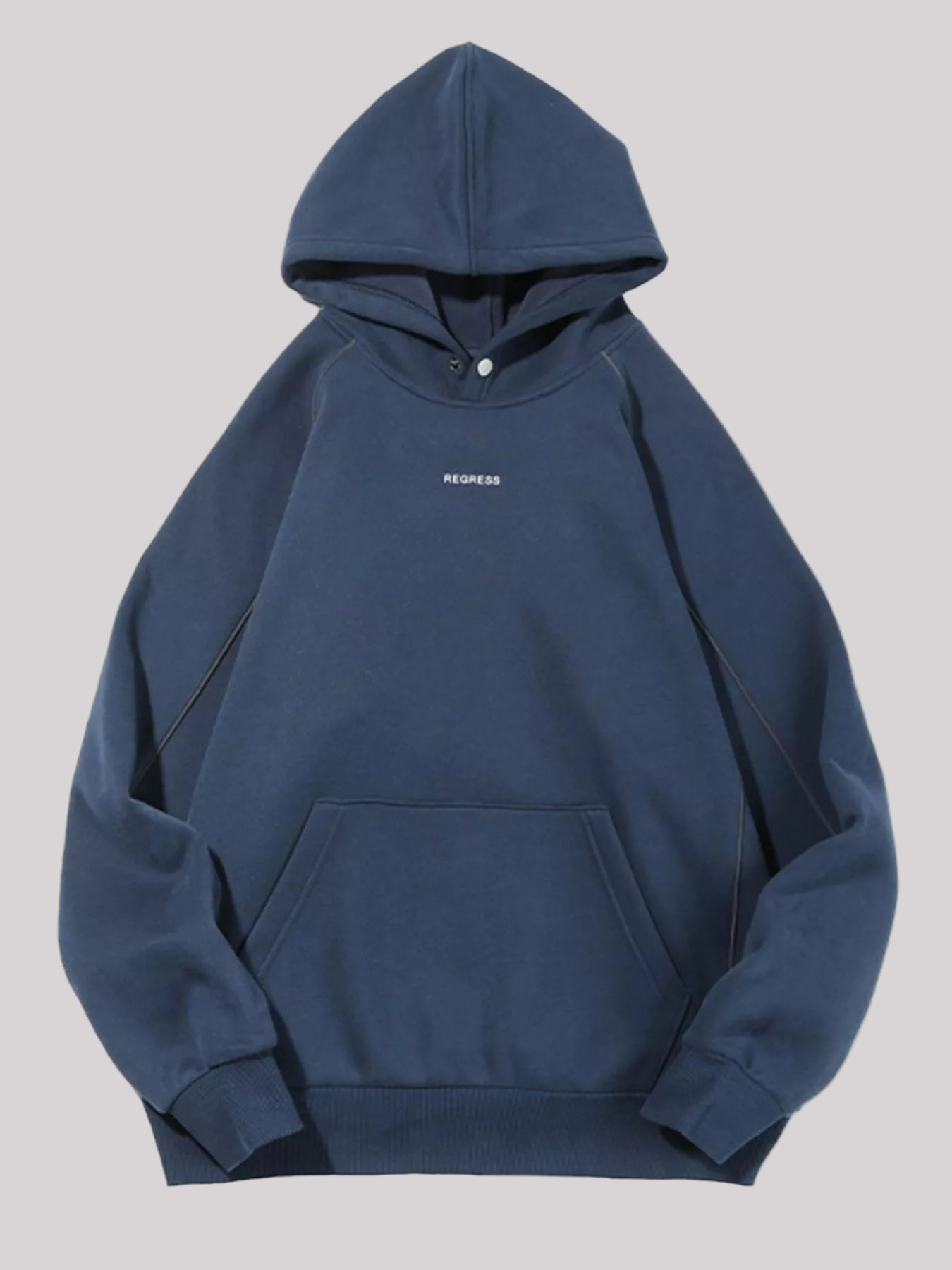 Kangaroo Pocket Raglan Sleeve Hoodie