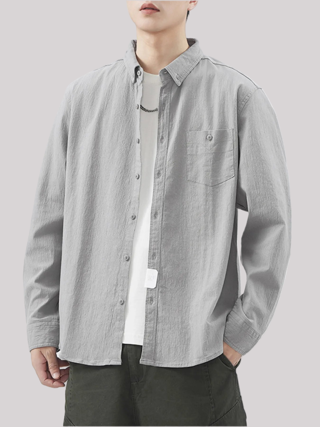 Button Up Long Sleeve Shirt