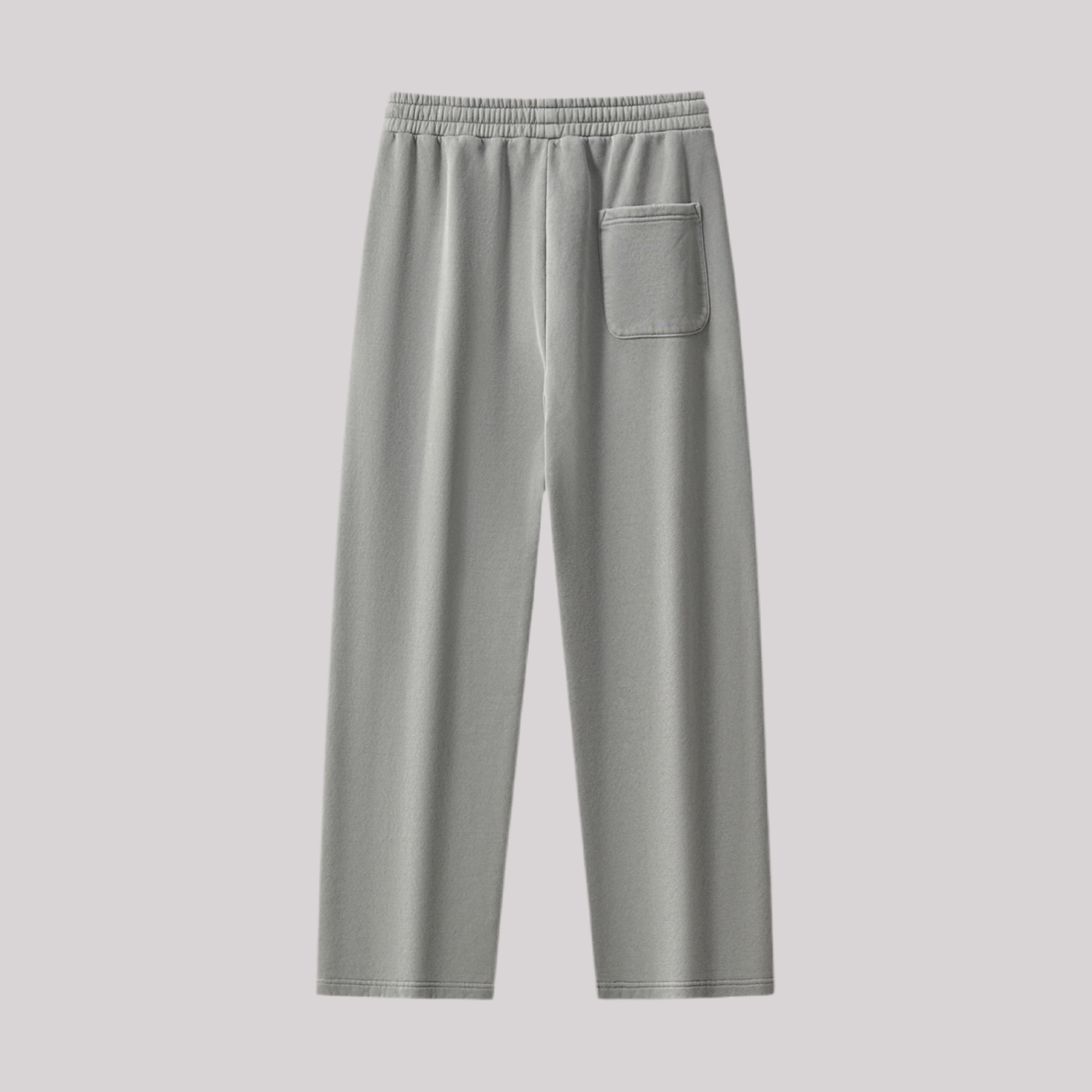 Frayed Enzyme Washed Fleece Sweatpants