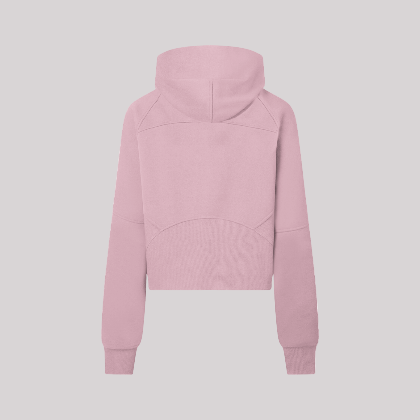 Cropped Half-Zip Hoodie