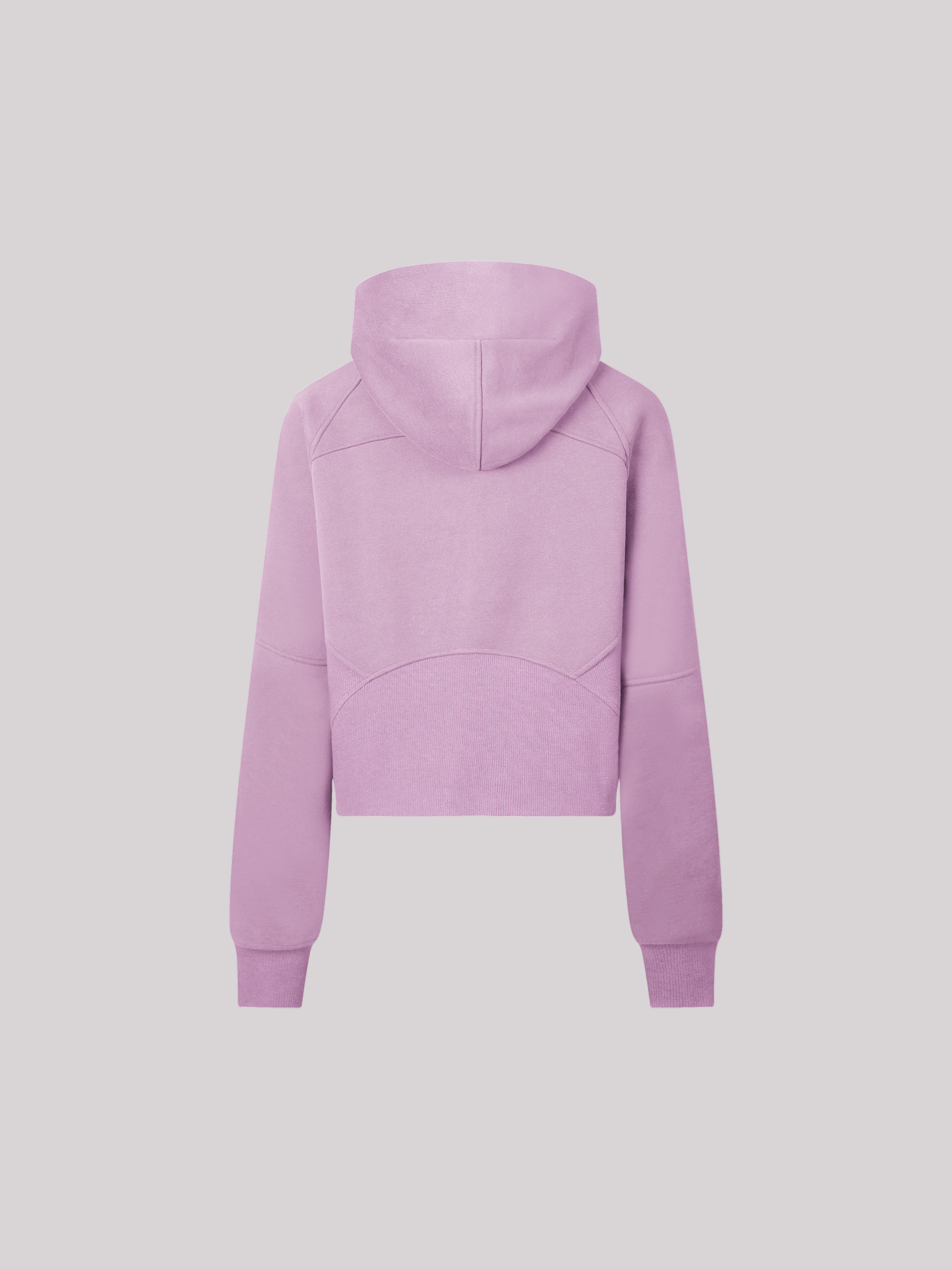 Cropped Half-Zip Hoodie